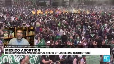 Court decriminalises abortion across Mexico in landmark ruling