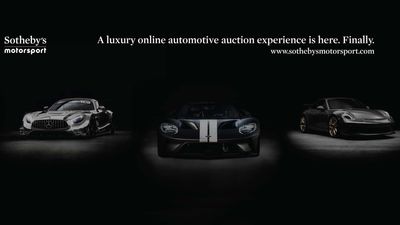 Sotheby's Motorsport Debuts New Online Auction Platform Focused On Luxury