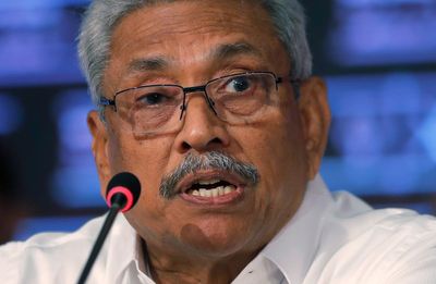 Former Sri Lankan president denies that suicide bombings were staged to enable his election