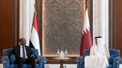 Sudan’s army chief al-Burhan meets Qatar’s Sheikh Tamim in diplomatic push