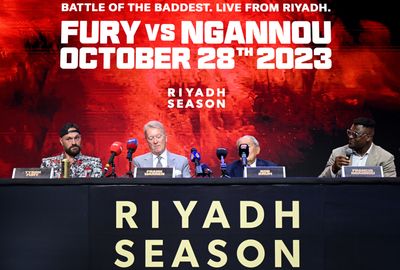 Video replay: Tyson Fury vs. Francis Ngannou kickoff press conference live stream