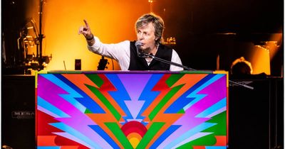 Headline acts: McCartney and Pink get the party started