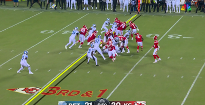 NFL fans blasted new Chiefs OC Matt Nagy after terrible play call on key fourth quarter 3rd-and-1