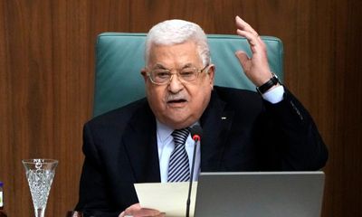 Palestinian president condemned over Holocaust remarks