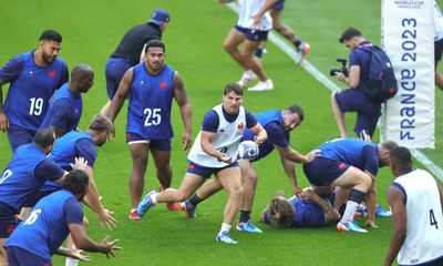 France await All Blacks test as Rugby World Cup fever reaches boiling point