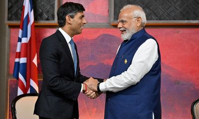 UK-India trade deal ‘not guaranteed’, says Sunak before Modi meeting