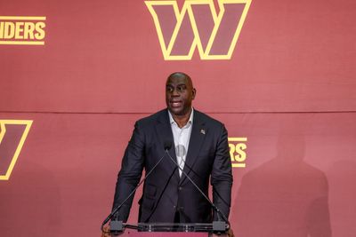 Magic Johnson is ready for the Commanders to ‘kick some you-know-what’