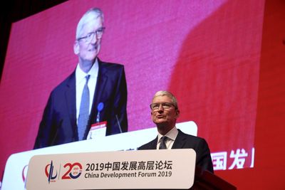 Tim Cook said Apple had a 'symbiotic' relationship with China. Now Beijing's reported iPhone ban may mean the good feelings are over.