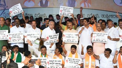 Yediyurappa-led BJP team to embark on State tour from September 16 to create awareness against Congress government ‘failures’