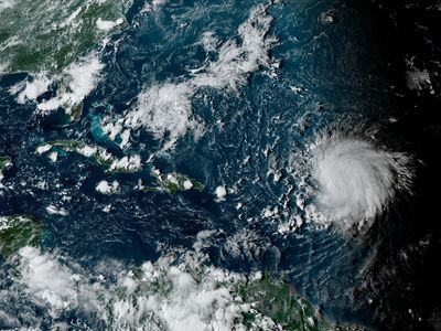 Hurricane Lee, downgraded to Category 3, remains powerful as it nears the Caribbean