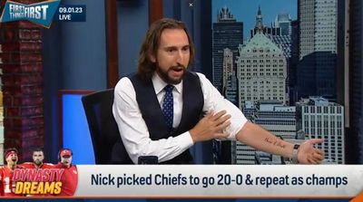 NFL Fans Roasted Fox Sports’s Nick Wright Over His Chiefs Tattoo Gone Wrong