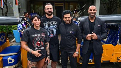 WWE Superstars Spectacle unfolds at the Gachibowli stadium