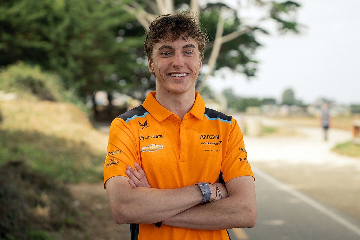 Malukas completes Arrow McLaren IndyCar 2024 driver…