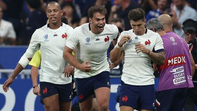 France overpower All Blacks in Rugby World Cup opener