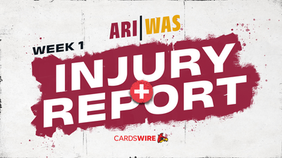 Cardinals-Commanders final Week 1 injury report game designations