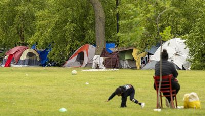 Johnson’s tent city plan legal, ‘but that doesn’t make it a good idea’