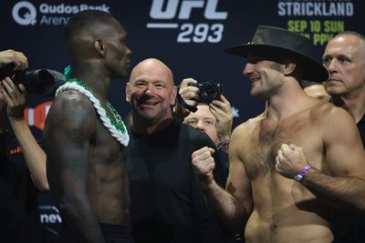 UFC 293 play-by-play and live results