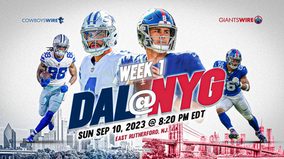 Giants vs. Cowboys: Time, television, radio and streaming schedule