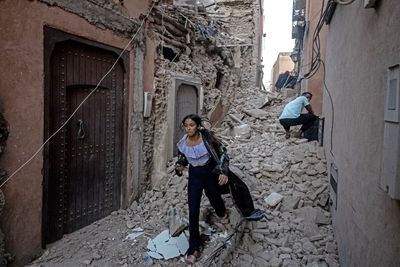 Where in Morocco did the 6.8 magnitude earthquake strike?