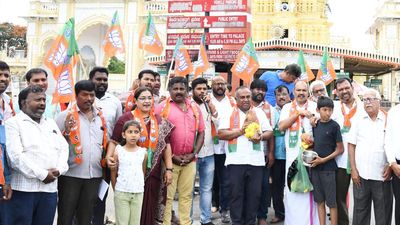 BJP launches ‘Meri Maati Mera Desh’ ward-level campaign in Mysuru
