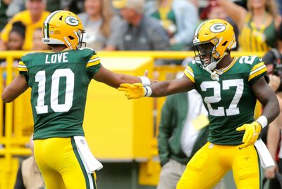 Packers elevate RB Patrick Taylor, DB Innis Gaines from practice squad for Week 1 vs. Bears