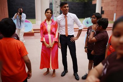 Sunak: The most time I get to spend with wife Akshata Murty is on foreign trips
