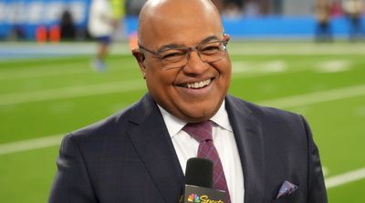 NBC’s Mike Tirico Claps Back at Critics Following ‘Asterisk’ Comment About Lions’ Win