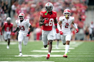 Ohio State WR Marvin Harrison Jr. gets first TD of the season in huge 1st half