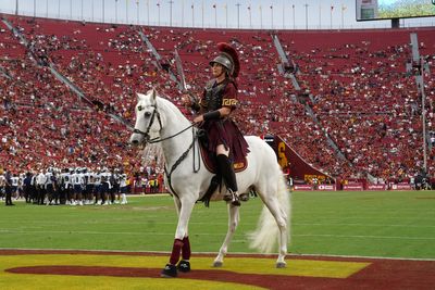 USC Scored So Many Points on Stanford, Its Horse Mascot Was Too Tired to Celebrate