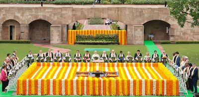 G20 Summit Day-2: PM Modi, President Biden, and other leaders pay homage at Raj Ghat