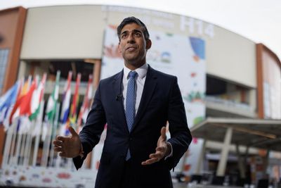 Calls for Rishi Sunak to act 'at home' amid record £1.6bn climate uplift at G20 event