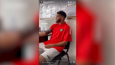 Morocco’s national football team give blood after following catastrophic earthquake
