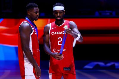 PHOTOS: Best images from Canada’s 127-118 OT win over USA for 3rd-place finish