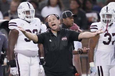 Mississippi State coach Zach Arnett dropped an F-bomb in his postgame interview and immediately regretted it