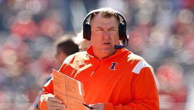 Illinois’ Bret Bielema talked big coming into the season. Now he’s got big work to do.