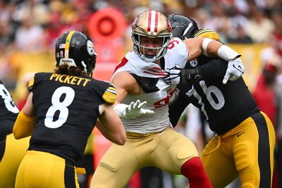 Niners dominate Steelers through 2 quarters