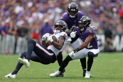 Ravens DB Marcus Williams feared to have suffered a torn pec during 25-9 win over Texans