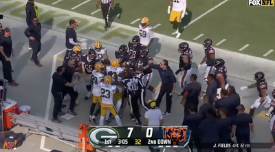 Packers-Bears Nearly Brawled After Hit on Justin Fields