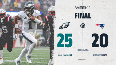 Instant analysis: Patriots show promise in heartbreaking 25-20 loss to Eagles