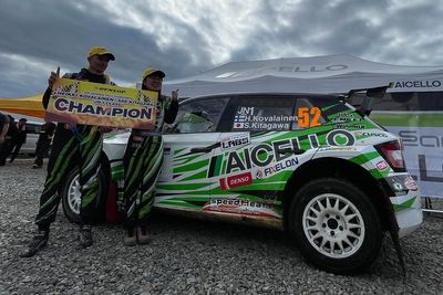 Kovalainen scores back-to-back All-Japan Rally titles