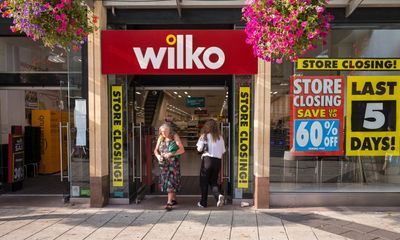 All 400 Wilko shops to close with loss of more than 12,000 jobs