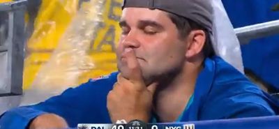 Sad Giants fan became an instant meme by summing up the horrible blowout loss to the Cowboys
