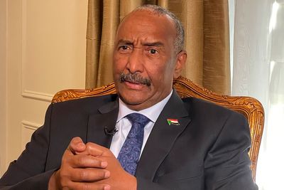 Sudan's military chief visits Eritrea for talks with the president on Sudan's conflict