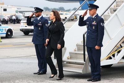 Kamala Harris steps in for New York 9/11 anniversary ceremony as critics say Biden wrong to mark from Alaska