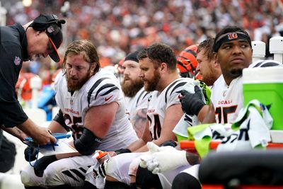 Numbers show new-look Bengals offensive line had off day in Cleveland