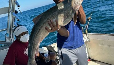 Another big lake trout caught off Chicago