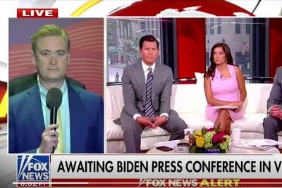 White House thanks Fox News reporter after viral clip where he appeared to regret defending Biden