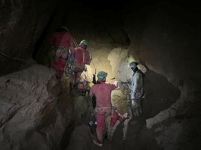 Rescuers move US caver, trapped underground in Turkey, closer to surface