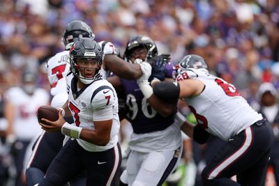 7 crazy stats from the Texans’ 25-9 loss to the Ravens