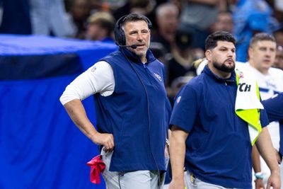 Titans’ Mike Vrabel explains not accepting holding penalty, going for late FG in Week 1